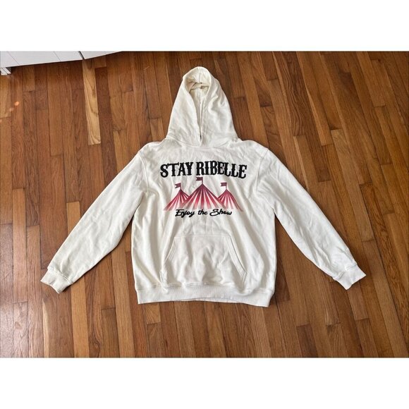 Stay Ribelle Men's Sweater Hoodie Size L - Picture 1 of 5